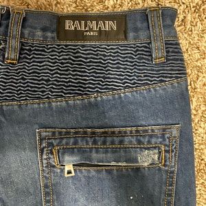 Balmain Moto Men’s Jeans